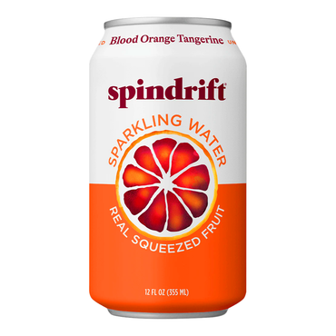 Газированная вода со вкусом красного апельсина и мандарина, 8 шт. – Банка – 12 унций (355 мл)