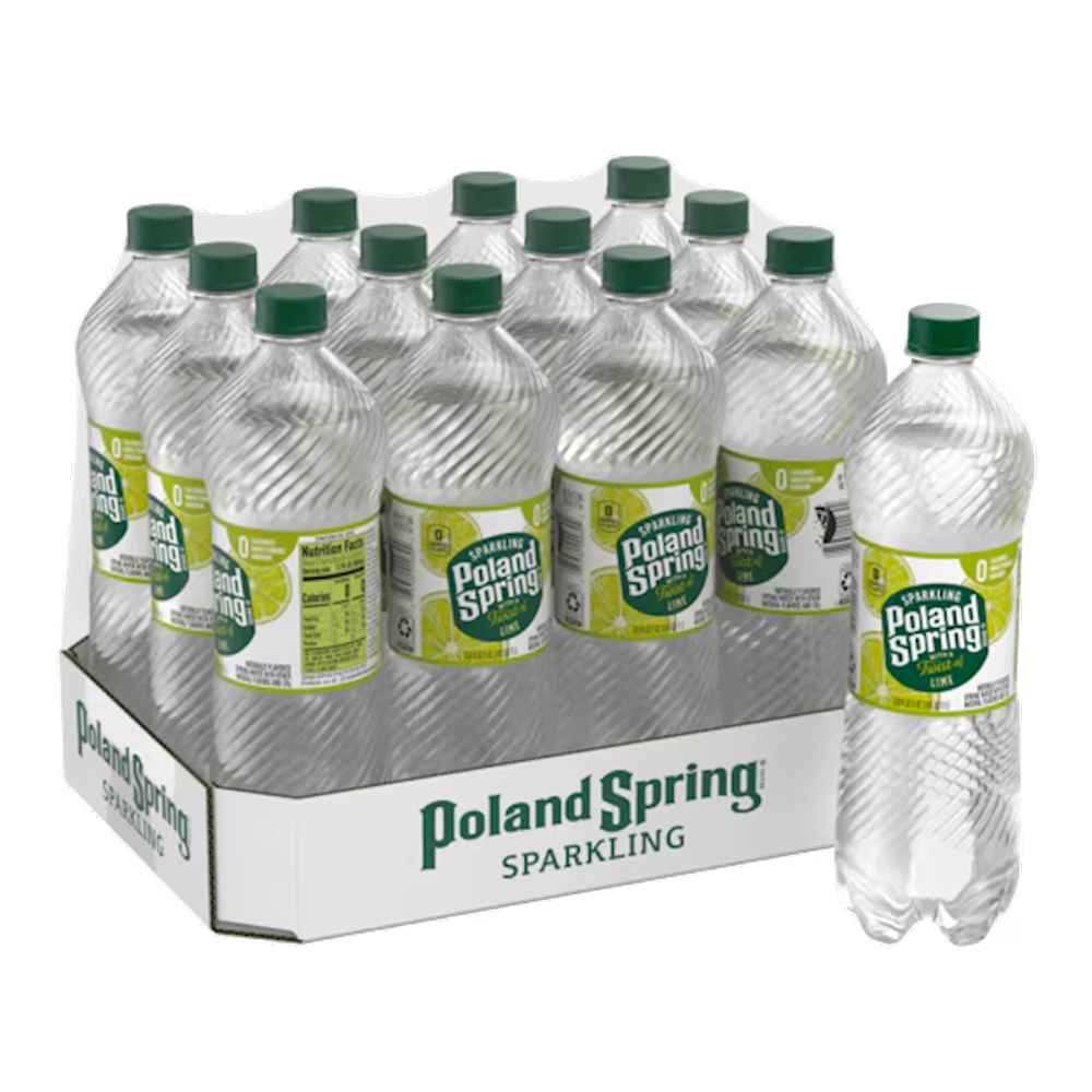 Water Sparkling Lime – 33.8oz (1lt)