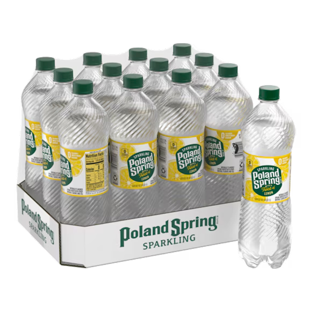 Water Sparkling Lemon – 33.8oz (1lt)
