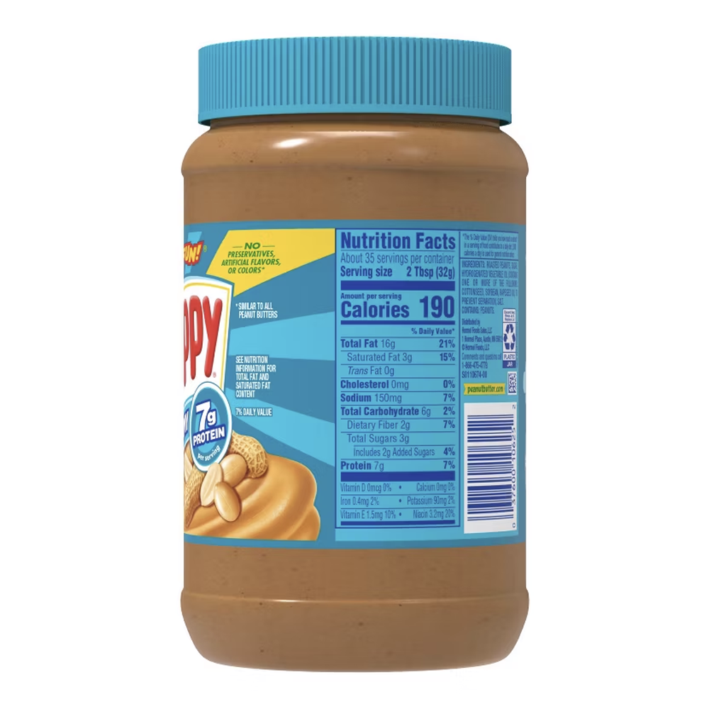 Butter Peanut Creamy – 40oz (1134gr)