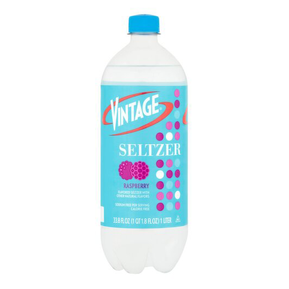 Water Seltzer Raspberry – 33.8oz (1lt)