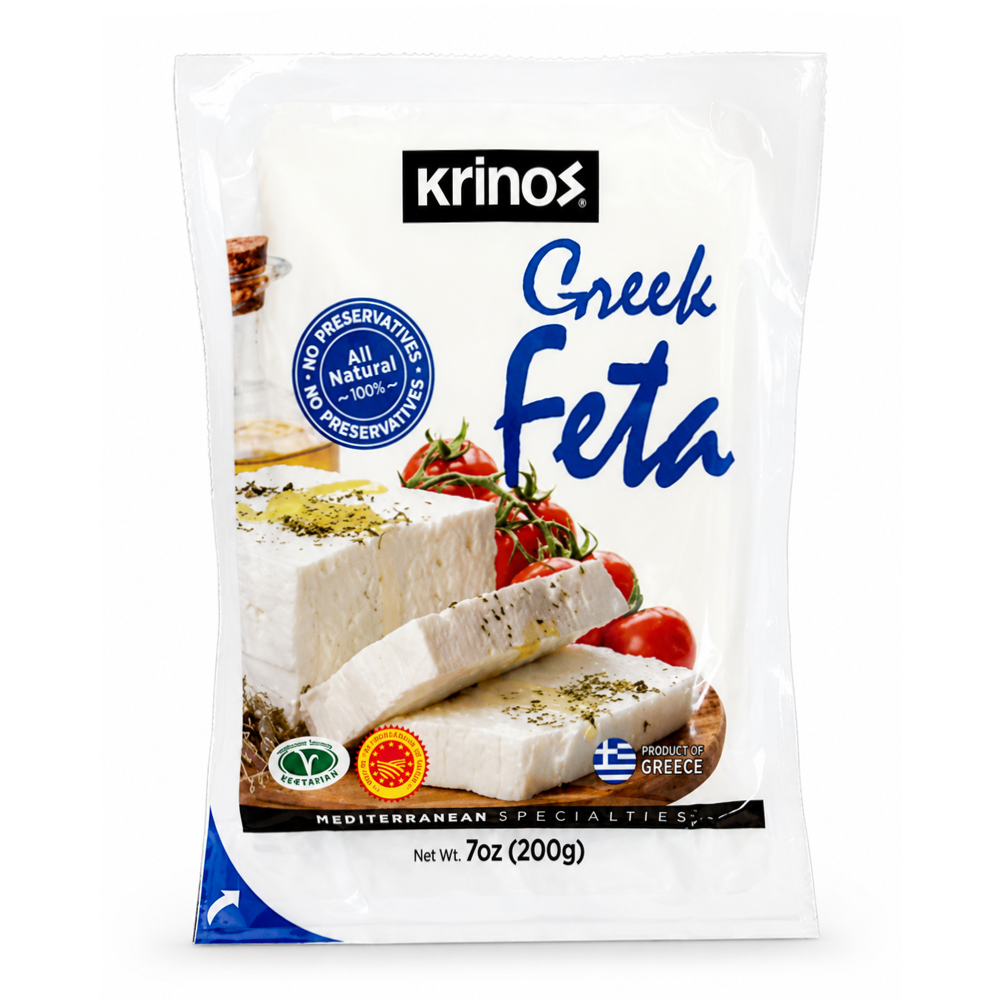 Feta Cheese Greek Sheeps Milk – 7.05 oz (200gr)