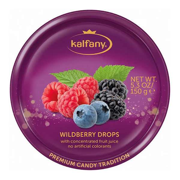 Candy Hard-Caramel Wildberry – Tin – 5.29 oz (150gr)