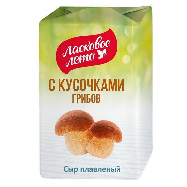 Плавленый сыр в фольге с грибами – 80 г