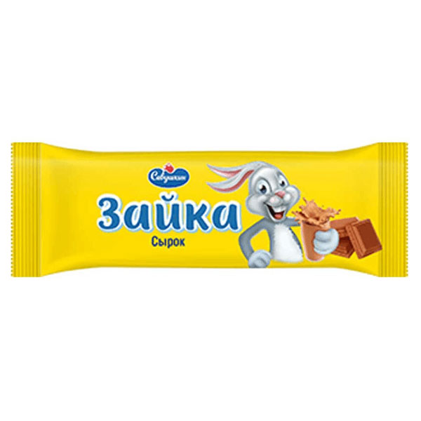 Glazed Cheesebar Zaika with Choco – 1.41 oz (40gr)