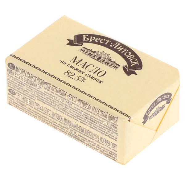 Butter Sweet Cream 82.5% Unsalted – 6.35 oz (180gr)