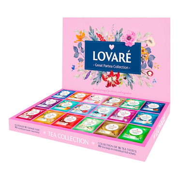 Tea Collection Flowers – 12 Flavors – 60 Tea Bags – 5.6 oz
