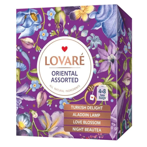 Tea Collection Oriental – 4 Flavors – 32 Tea Bags – 2.8 oz (79 gr)