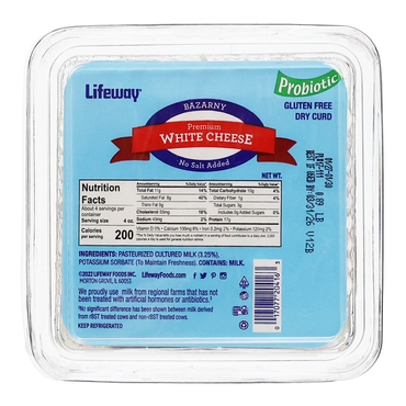 Farmer Cheese Whitecheese – 1lb (454g)