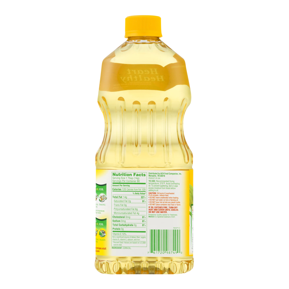 Oil Corn Mazola – Bottle – 40 oz (1.18 lt)