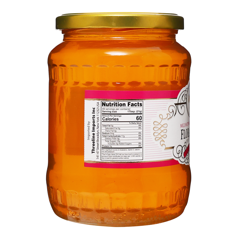 Мёд Владов Цветочный – 2,2 фунта (1,0 кг)