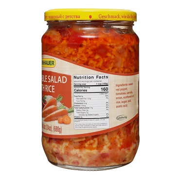 Apetizer Salad Vegetable with Rice – 25.4 oz (720gr)