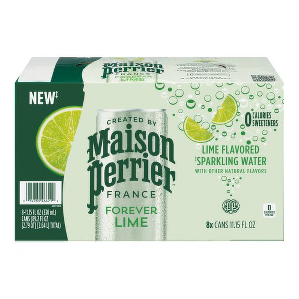 Water Sparkling Lime 8 pk – Can – 11.15oz (315ml)