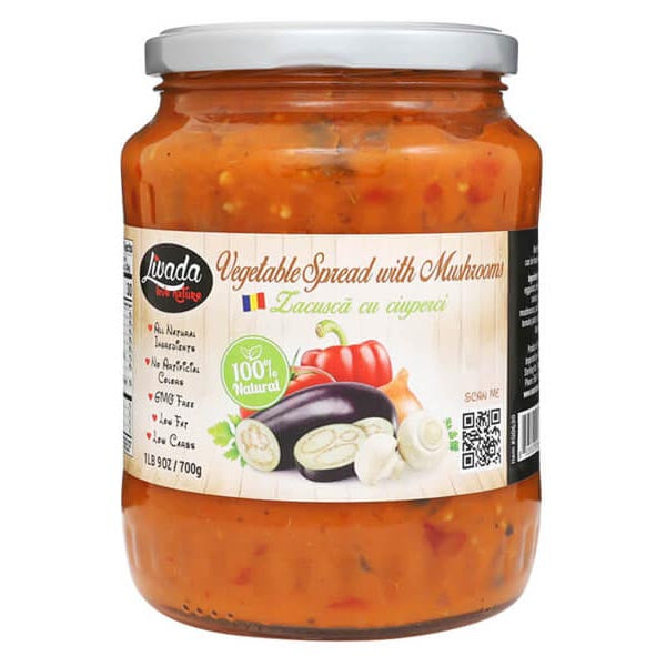 Spread Vegetable With Mushrooms – 19.05 oz (540gr)