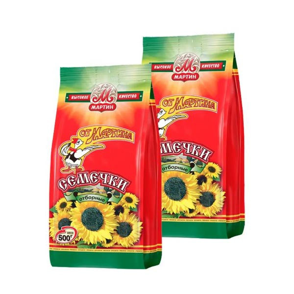 Selected Sunflower Seeds – 17.64 oz (500gr)