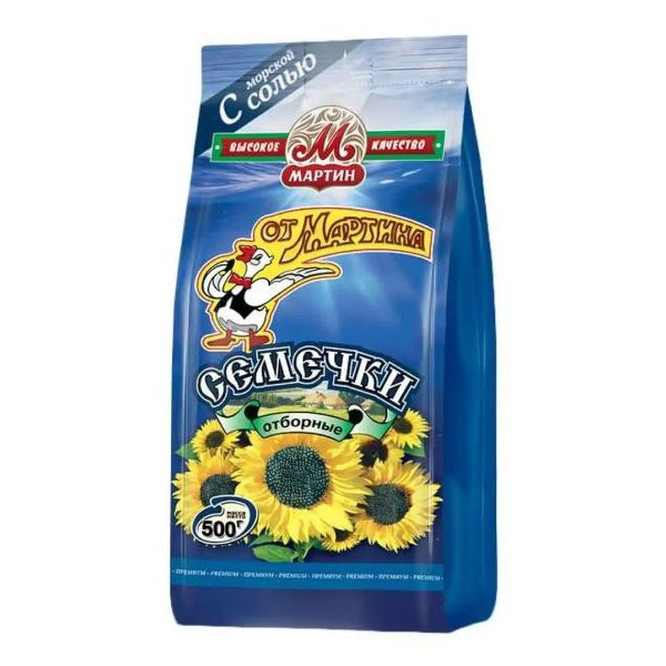 Selected Sunflower Seeds with Sea Salt – 17.64 oz (500gr)