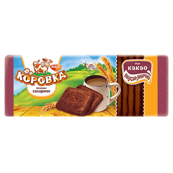 Cookies Korovka With Chocolate – 13.23 oz (375gr)
