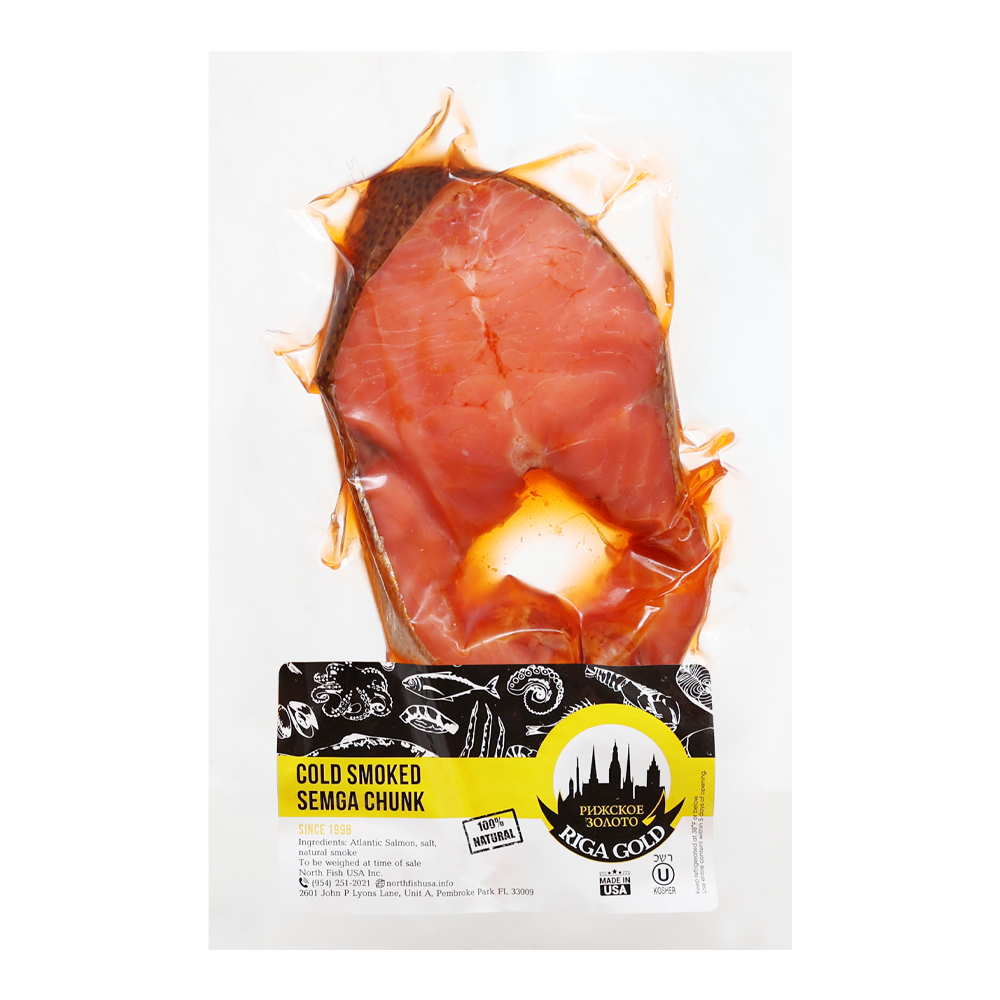 Cold Smoked Semga – Chunk – approx 1lb