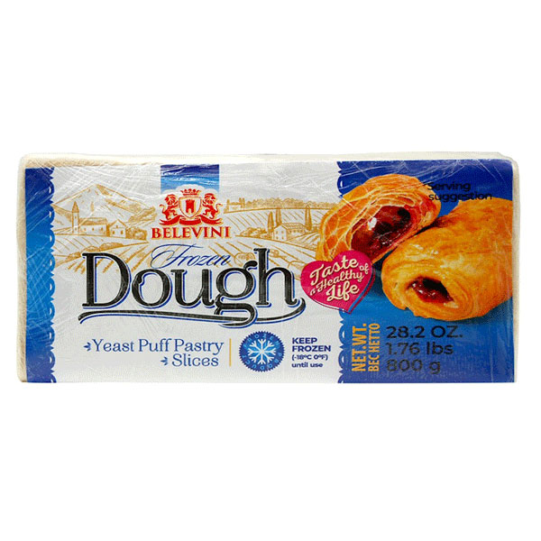 Dough Slices Yeast Puff Pastry – 28.22 oz (800gr)