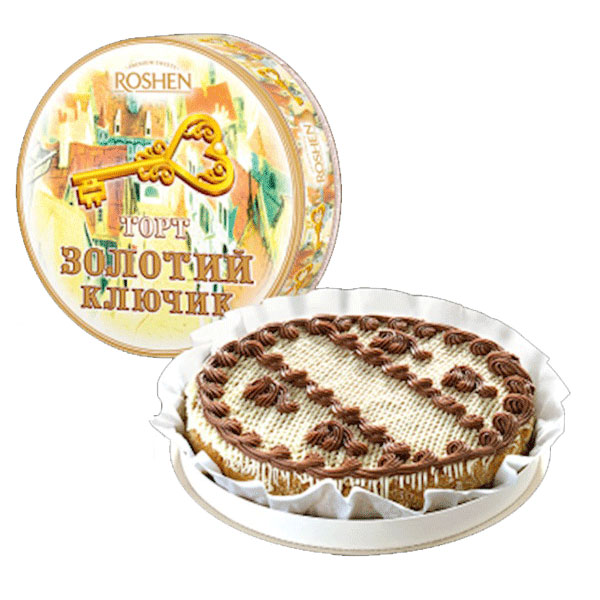 Торт Золотой ключик – 17,64 унции (500 г)
