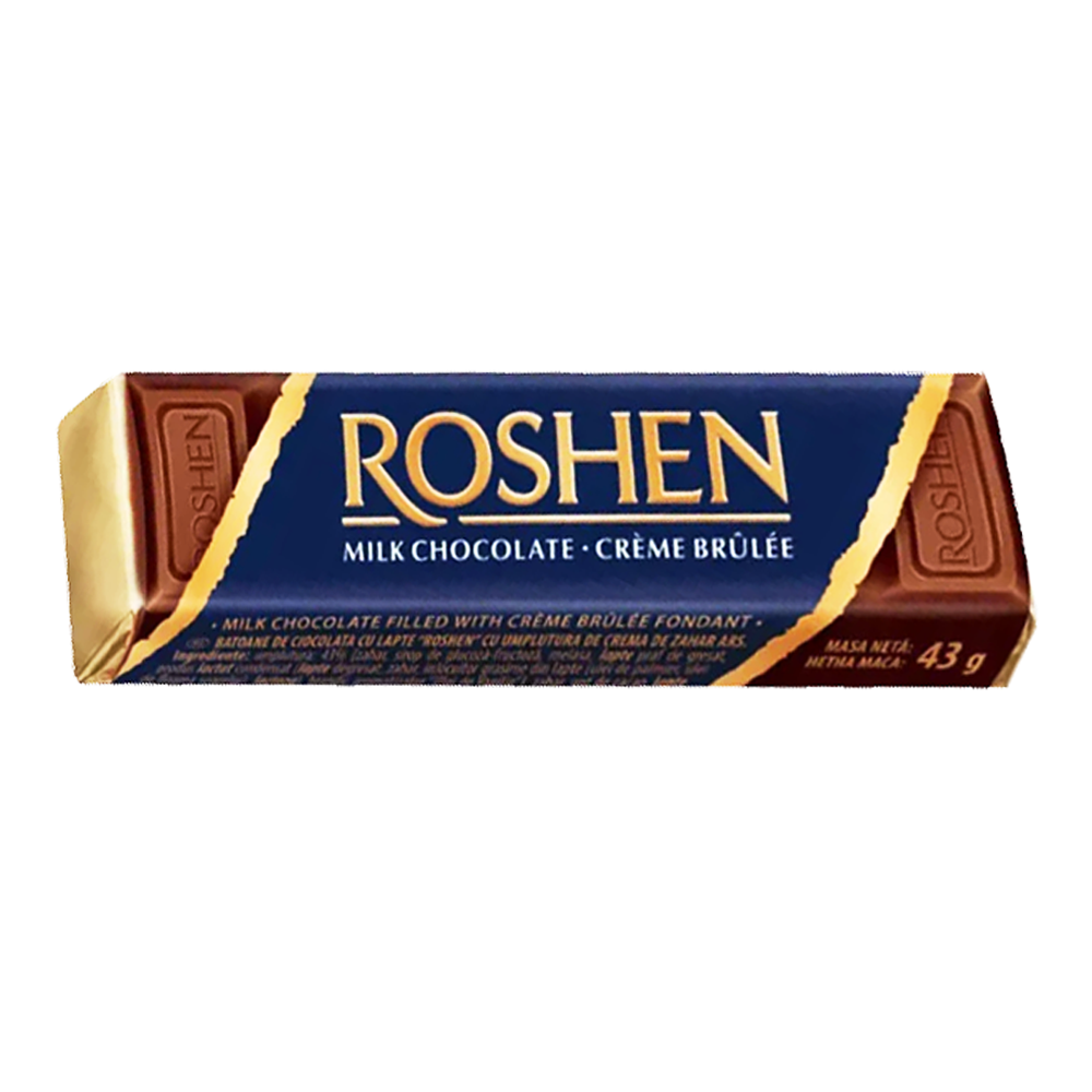 Chocolate Bar Blue Milk With Creme Brulee – 1.52 oz (43gr)