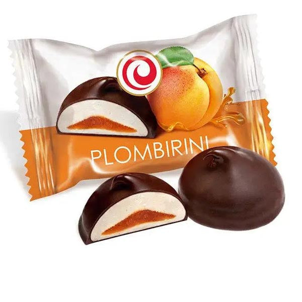 Конфеты Choco Plombirini Apricot – около 1 фунта