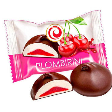 Candy Choco Plombirini-Cherry – approx 1lb