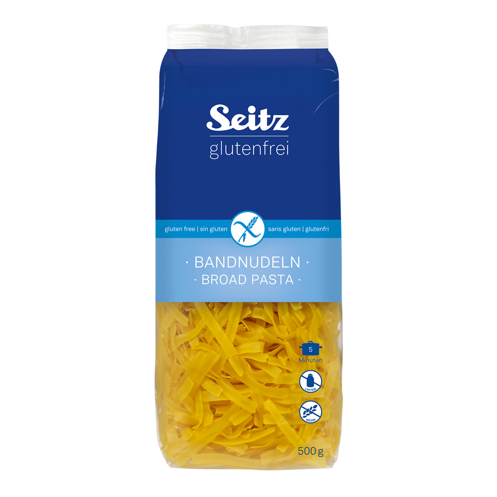 Pasta Gluten Free Bandnudeln Broad – 17.64 oz (500 gr)