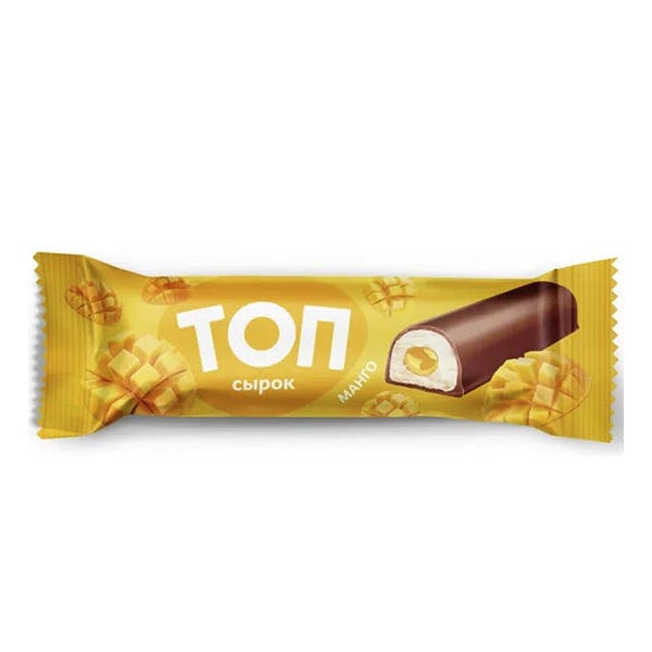 Глазированный сырный батончик с манго – 1,41 унции (40 г)