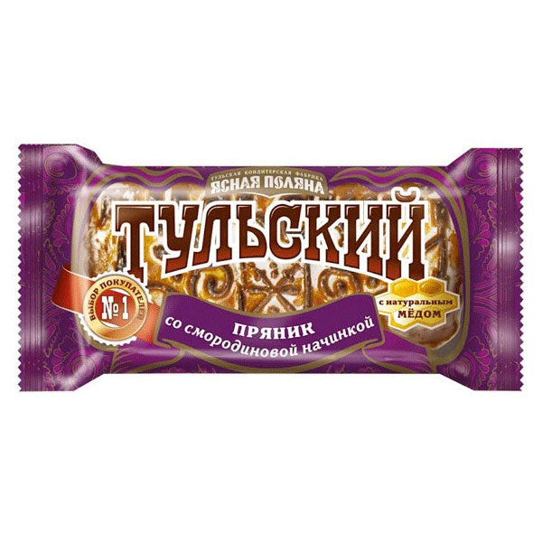 Пряник тульский с черной смородиной – 4,94 унции (140 г)