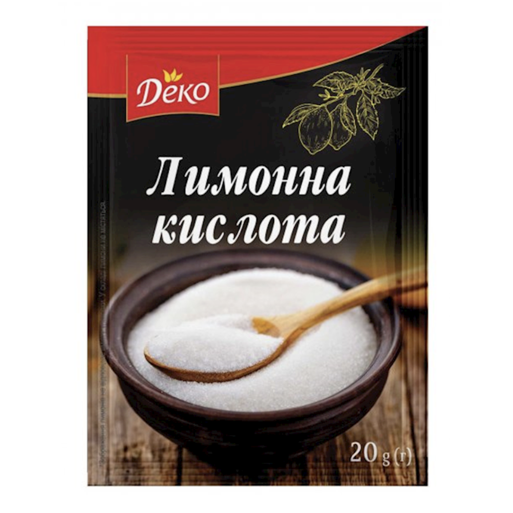 Kislota Limonnaya Deko – 0.71 oz (20gr)