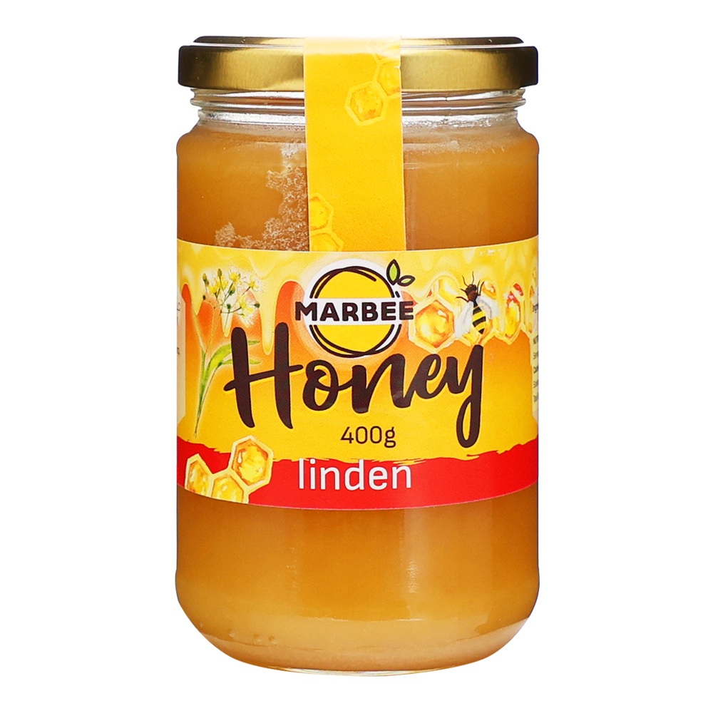 HoneyNatural Linden Honey – 14.11 oz (400gr)
