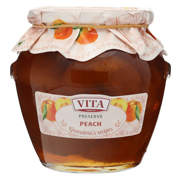 Консервированный персик – 23,63 унции (670 г)