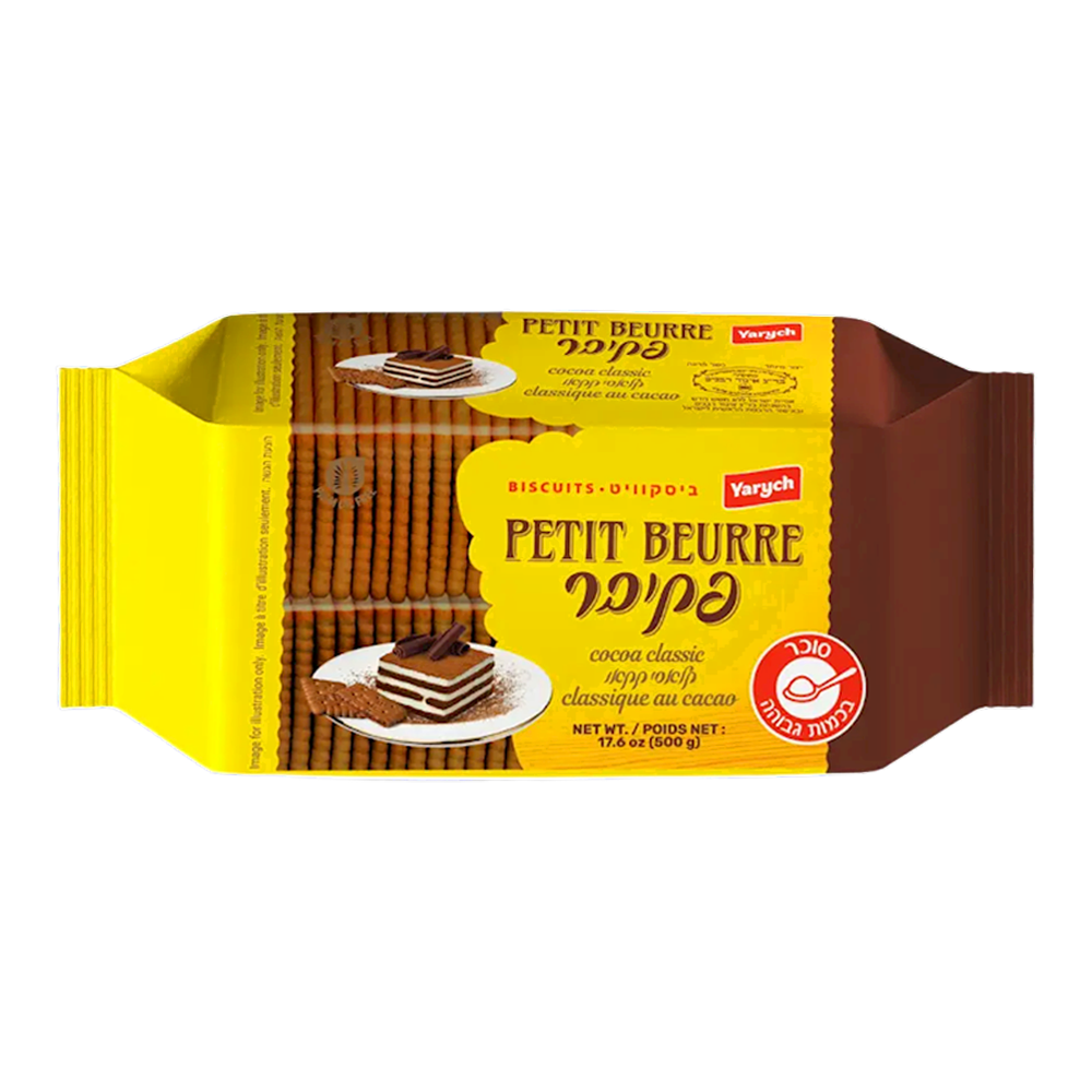 Cookies Petit Beurre with Cocoa – 17.64 oz (500 gr)