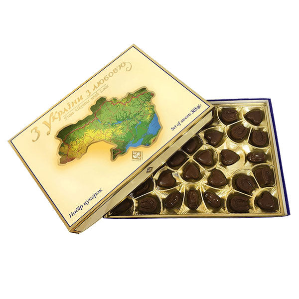 Candy Gift Box From Ukraine with Love – 12.88 oz (365gr)