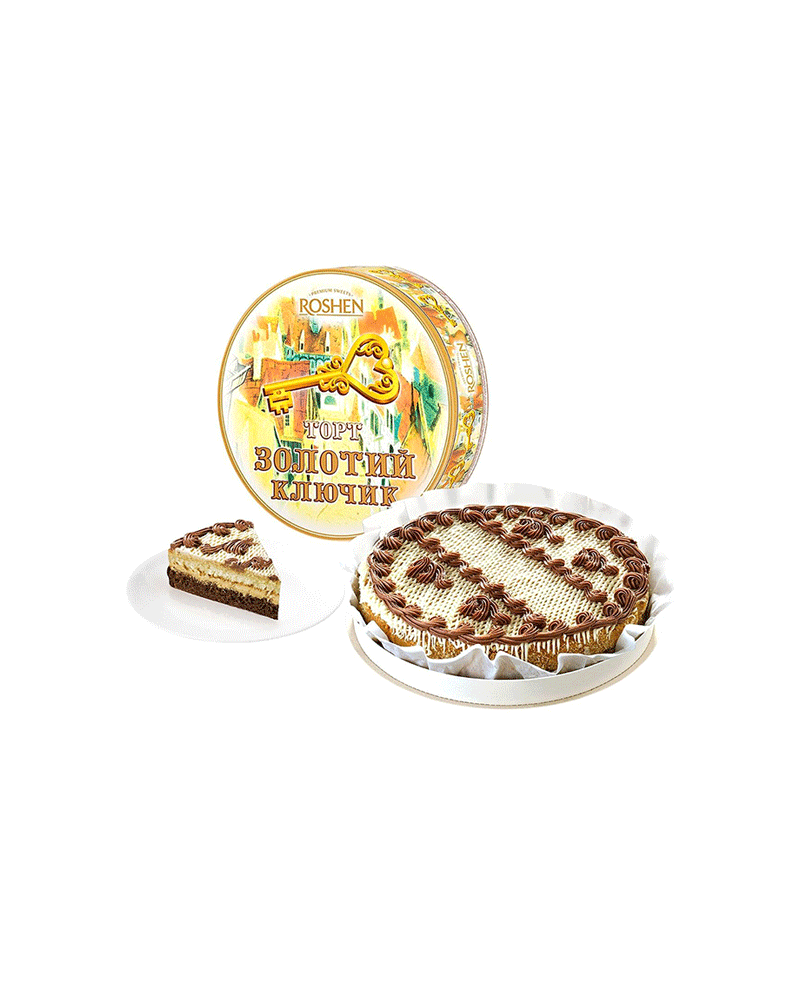 Roshen - Golden Key Cake 900gr