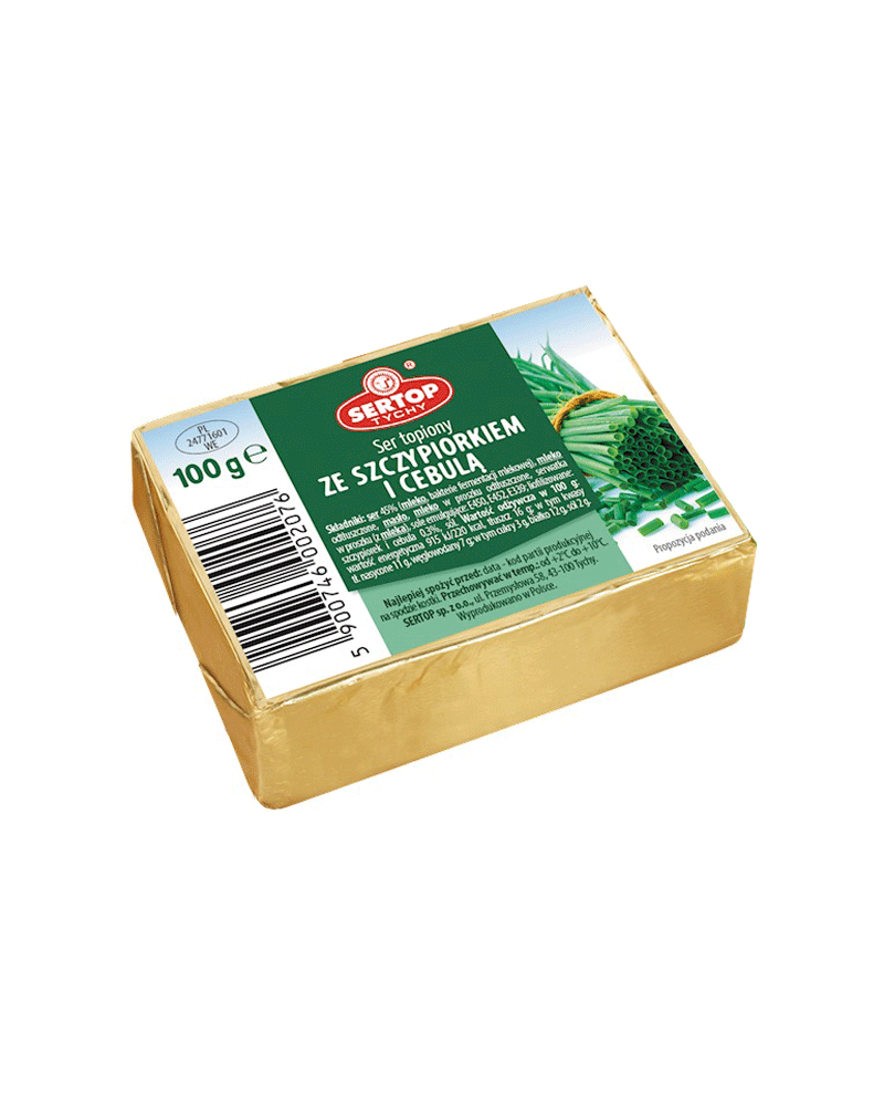 Sertop - Cheese Processed (Cebula) With Onion 100gr