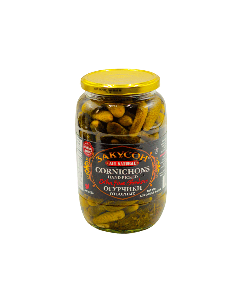 Zakuson - Marinated Cornichons 1lt