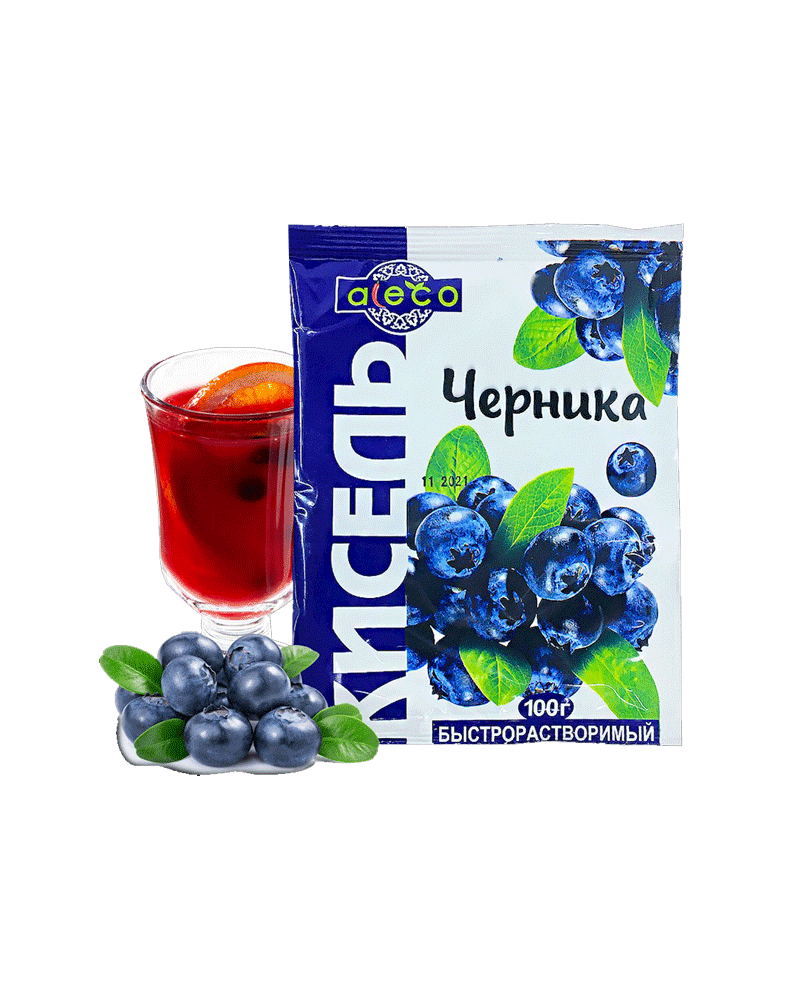 Aleco - Kisel Blueberry 100gr