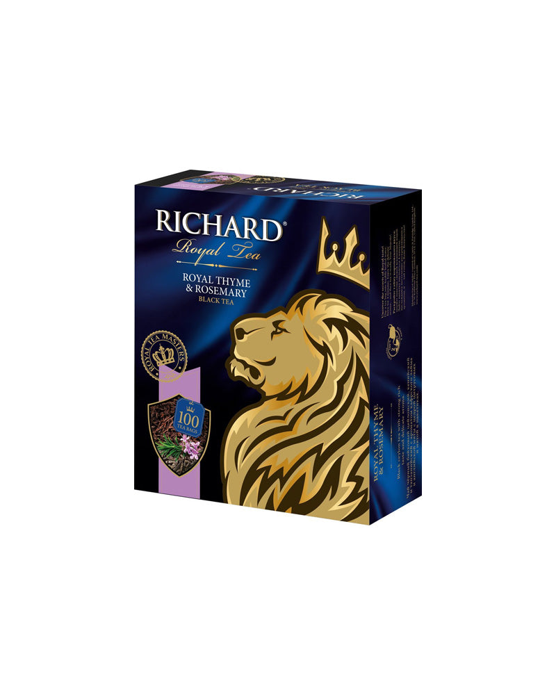 Richard - Tea Black Royal-Thyme&amp;Rosemary 100tb