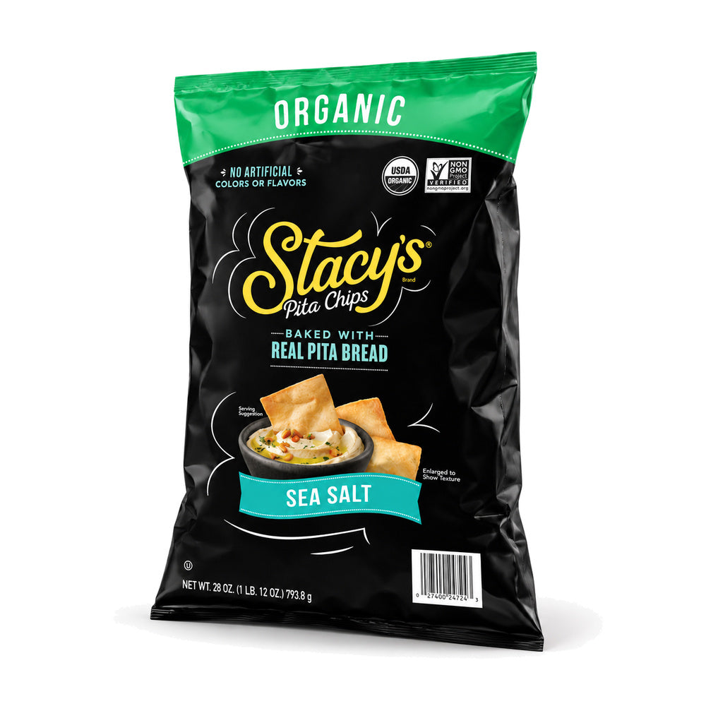Pita Chips Organic Simply Naked – 28 oz (794gr)