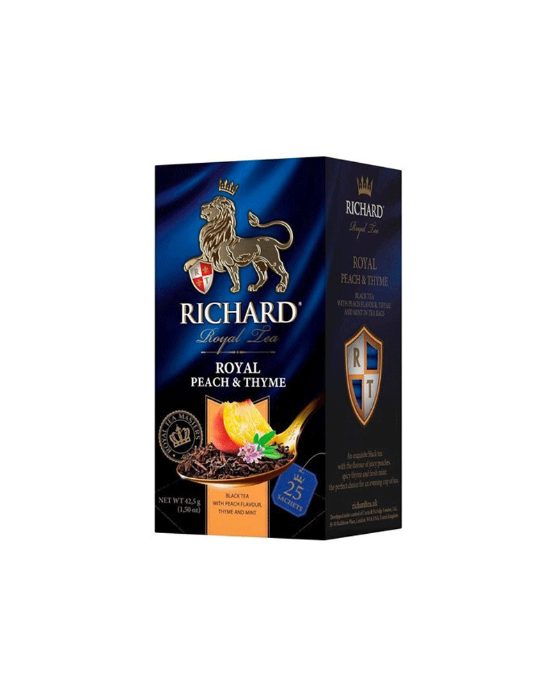 Richard - Tea Black Royal-Peach&amp;Thyme 25tb