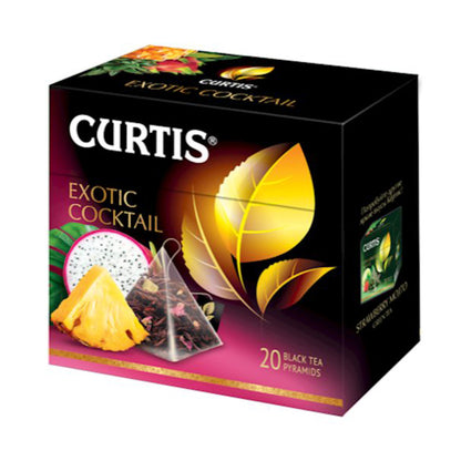 Black Tea Exotic Cocktail –  3D –  20 Tea Bags – 2.2 oz (62 gr)