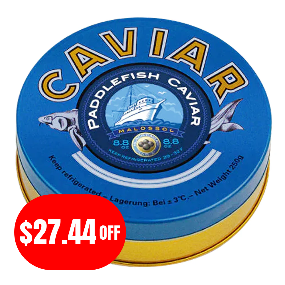 Black Caviar Paddle Fish –  Tin – 8.82 oz (250gr)