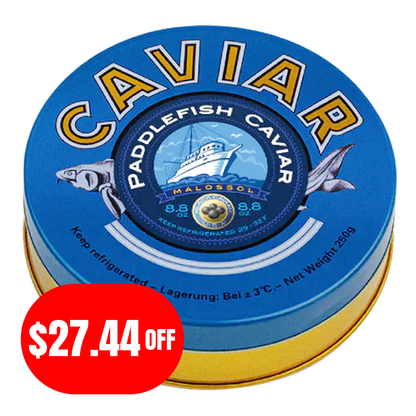 Black Caviar Paddle Fish –  Tin – 8.82 oz (250gr)