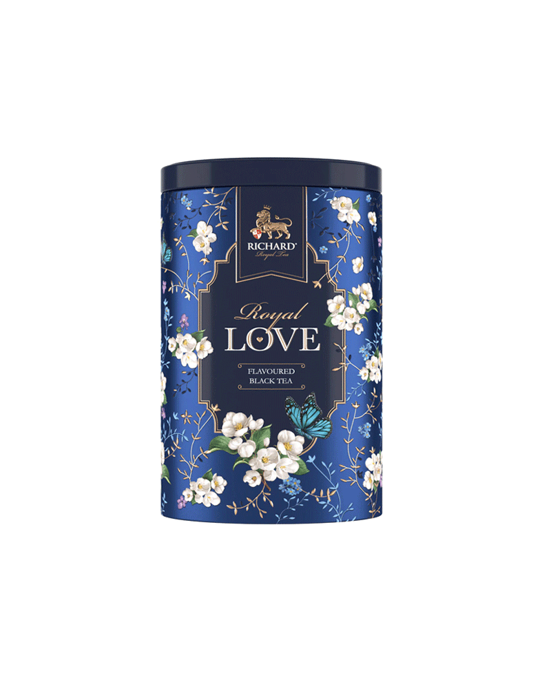 Richard - Tea (Tin) Black Loose Royal-Love 80gr