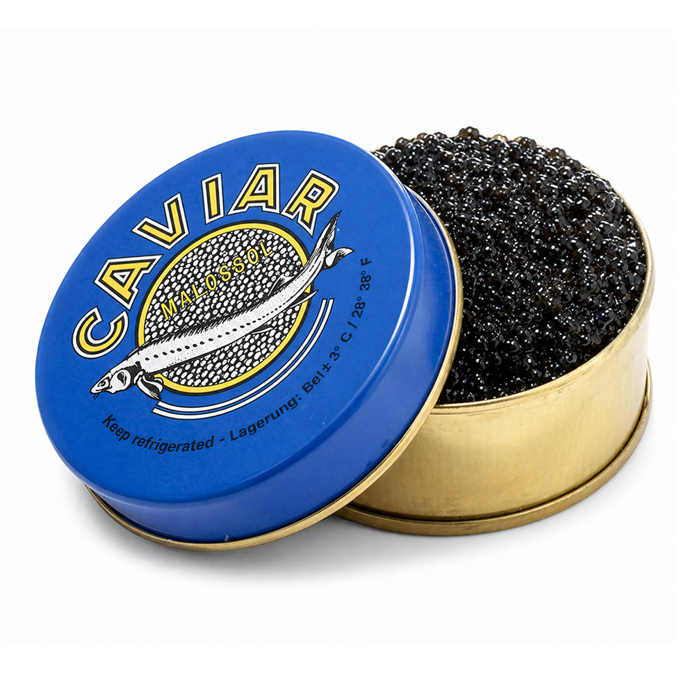 Black Caviar Osetra –  Tin Medium – 8.82 oz (250gr)