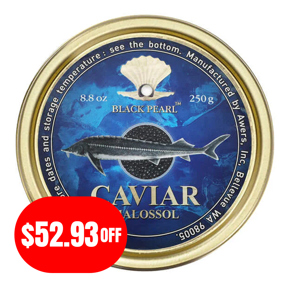 Black Caviar Kaluga Diamond –  Tin – 8.82 oz (250gr)