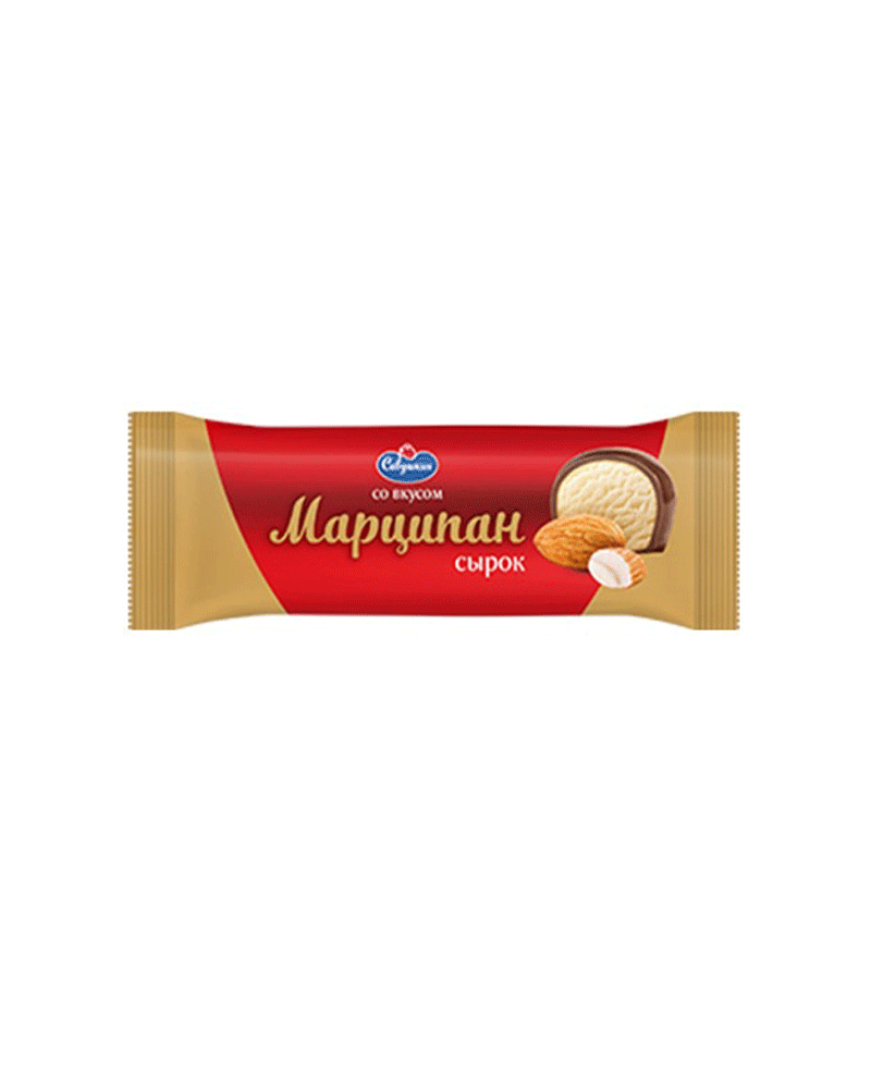 Savushkin - Glazed Cheesebar Marzipan 40gr