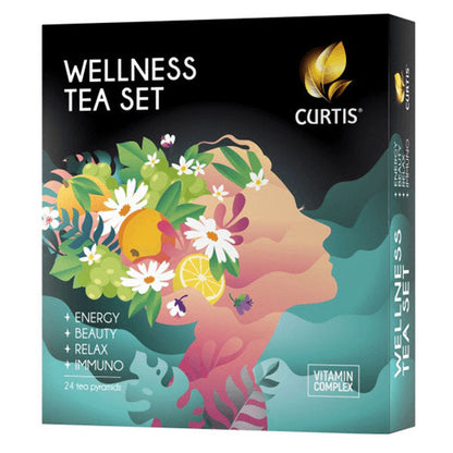 Tea Gift Set Wellness –  4×6 Tea Bags – 5.6 oz